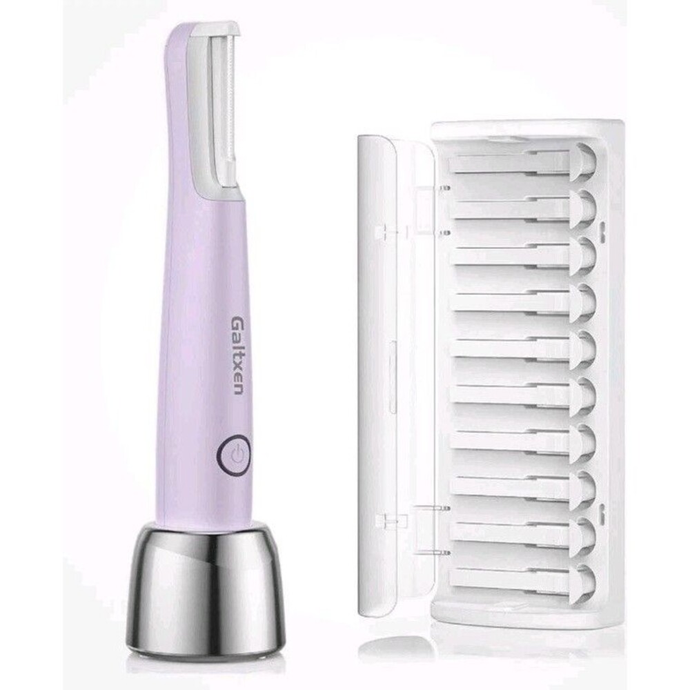Galtxen Sonic Dermaplaning Tool for Women Rechargeable Face Dermaplane Razor NEW
